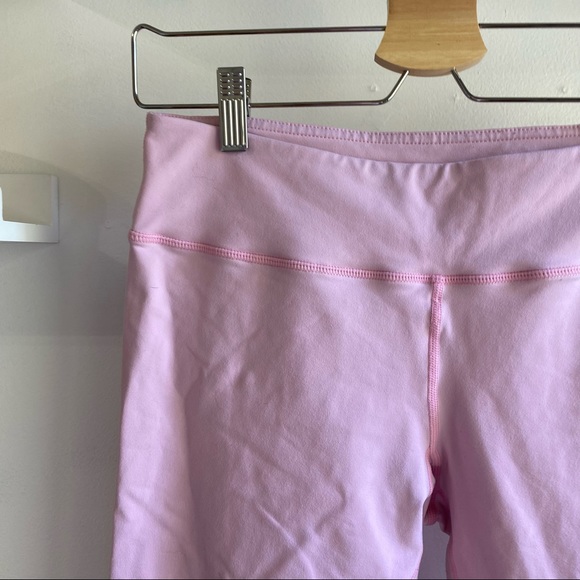 Savage Barbell pink cropped leggings L - Picture 3 of 5